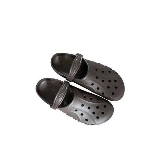 Crocs Baya Mens Espresso Brown Slip On Waterproof Comfort Clogs Sandals Size 12 - Picture 4 of 8